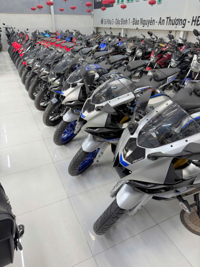 6 TRIỆU QUẤT ĐƯỢC R15 V3 ĐỎ NHÁM MÁY ZIN CHẤT, TRẢ GÓP SIÊU TỐC TẠI TẤN ĐẠT MOTOR