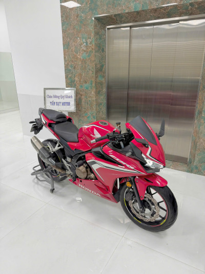 Bán CBR500R Đỏ Trắng Biển Hà Nội Giá Sinh Viên, Máy Zin Đại Chất