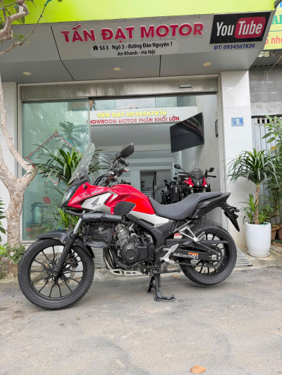 80 TRIỆU QUẤT CB500X ĐỜI CAO ĐỎ BẠC, ZIN CHẤT, TRẢ GÓP SIÊU TỐC TẠI TẤN ĐẠT MOTOR