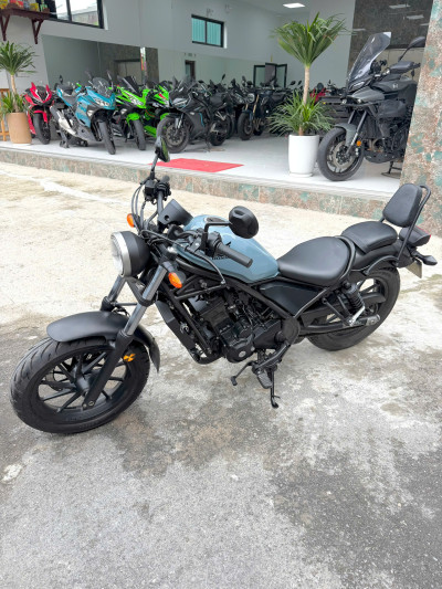 40 Triệu Đã Mua Được Rebel 300 Đời Cao Màu Xanh, Trả Góp Siêu Tốc Tại Tấn Đạt Motor AE Ơi