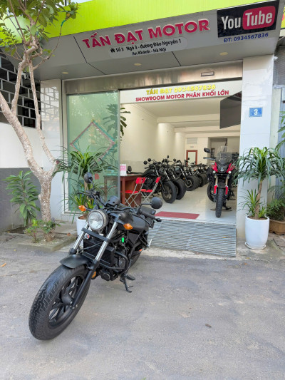 65 TRIỆU QUẤT REBEL 500 ZIN ĐẠI CHẤT, TRẢ GÓP SIÊU TỐC TẠI TẤN ĐẠT MOTOR