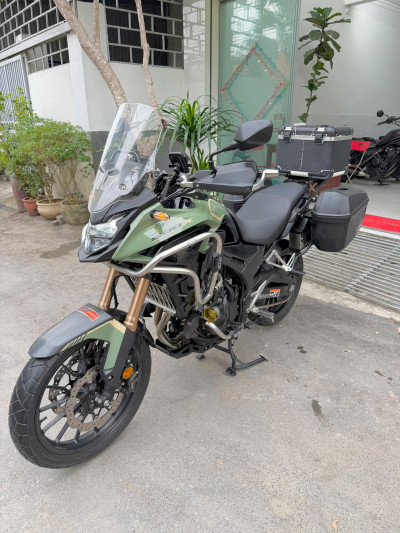 BÁN CB500X XANH ĐEN 2023, FULL ĐỒ CHƠI NGON, HT TRẢ GÓP TẠI TẤN ĐẠT MOTOR