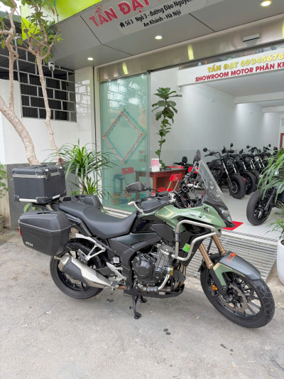 BÁN CB500X XANH ĐEN 2023, FULL ĐỒ CHƠI NGON, HT TRẢ GÓP TẠI TẤN ĐẠT MOTOR
