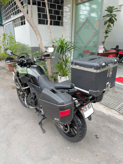 BÁN CB500X XANH ĐEN 2023, FULL ĐỒ CHƠI NGON, HT TRẢ GÓP TẠI TẤN ĐẠT MOTOR